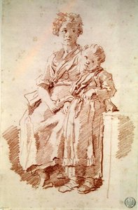 Una Niña con su Hermana, 1774