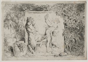 Bacchanless: la danza del setter de Jean Honore Fragonard