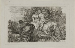 Cloelia y sus compañeros de Jean Honore Fragonard