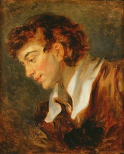 Cabeza de un joven de Jean Honore Fragonard