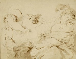 La Bofetada, 1785 de Jean Honore Fragonard