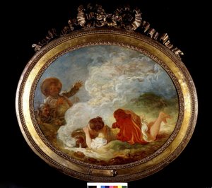 Le Pot au lait por Fragonard, s.d. siglo XVIII. de Jean Honore Fragonard