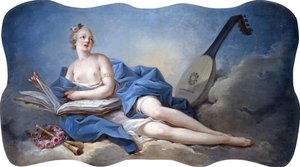 Personificación de la Música de Jean Honore Fragonard