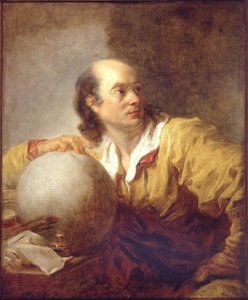 Retrato de Jerome Lalande (1732-1807) de Jean Honore Fragonard