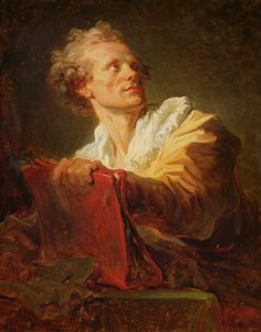 Retrato de un joven artista, presumiblemente Jacques-Andre Naigeon (1738-1810)