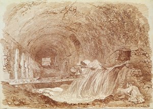Establos de Mecenas en Tívoli de Jean Honore Fragonard
