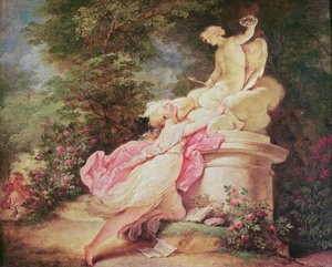 La angustia del amor de Jean Honore Fragonard