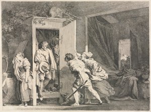 El Armario, 1778 de Jean Honore Fragonard
