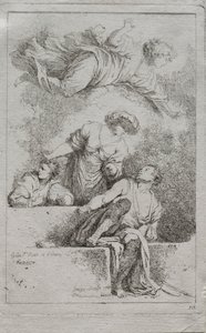 Los discípulos en la tumba, 1764