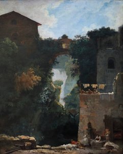 Las cataratas de Tívoli de Jean Honore Fragonard