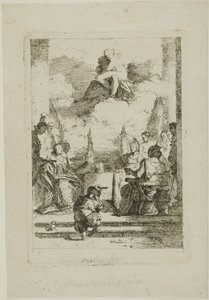 El festín de Antonio y Cleopatra de Jean Honore Fragonard