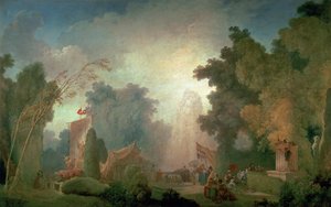 La fiesta en Saint-Cloud de Jean Honore Fragonard