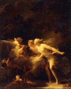 La fuente del amor, 1780s de Jean Honore Fragonard