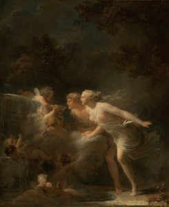 La Fuente del Amor, c. 1785 de Jean Honore Fragonard