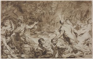 The Funeral of Decius Mus de Jean Honore Fragonard