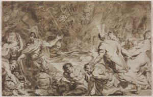 El funeral de Decio Mus de Jean Honore Fragonard