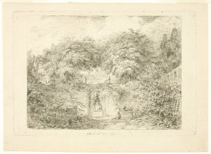 El pequeño parque de Jean Honore Fragonard