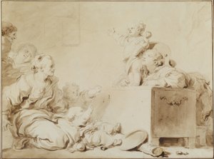 El Pequeño Predicador de Jean Honore Fragonard