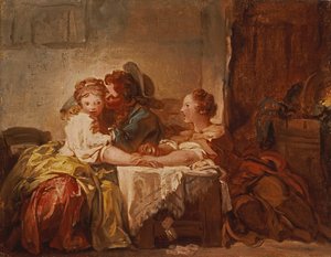 El premio de un beso, 1760