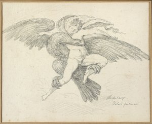 El rapto de Ganímedes, después de Miguel Ángel