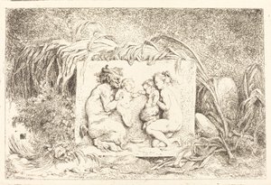 La familia del sátiro de Jean Honore Fragonard