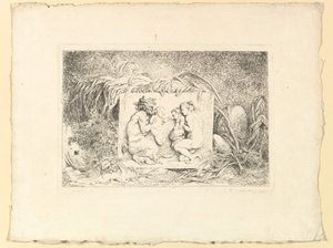 La familia de los sátiros de Jean Honore Fragonard