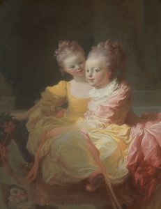Las dos hermanas de Jean Honore Fragonard