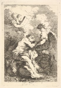 La visión de San Jerónimo, ca. 1761-65 de Jean Honore Fragonard