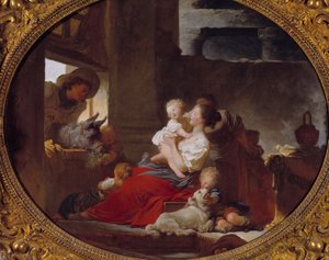 La familia feliz de Jean Honore Fragonard