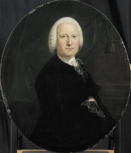 Retrato de Adriaan du Bois, director de la Cámara de Rotterdam de la Compañía Holandesa de las Indias Orientales, elegido en 1742 de Jean Humbert