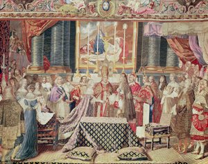 El matrimonio del Rey (Luis XIV), de 