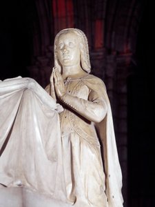 Orante de la tumba de Ana de Bretaña y Luis XII