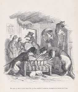 Tan pronto como puse un pie en la isla... de Escenas de la Vida Privada y Pública..., ca. 1837-47