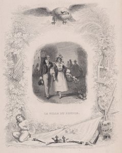 Hija del pueblo de Las canciones de Béranger, 1829 de Jean Ignace Isidore Gérard