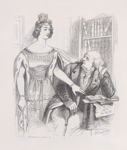 Adiós, Canciones de Las Obras Completas de Béranger, 1836 de Jean Ignace Isidore Gérard
