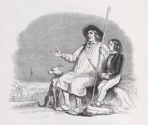 Estrellas fugaces de Las obras completas de Béranger, 1836