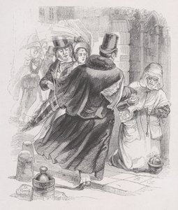 La mujer pobre de Las obras completas de Béranger de Jean Ignace Isidore Gérard