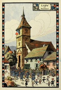 El paraíso tricolor: Lauw cerca de Massevaux 1918