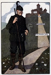 Vogesen Bilder (imágenes de los Vosgos) ; El castillo del Alto Koenigsbourg tras su restauración por los alemanes