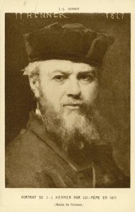 Autorretrato de Jean-Jacques Henner, artista francés de Jean Jacques (after) Henner