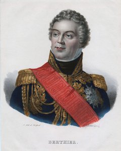 Luis Alejandro Berthier (1753-1815), Príncipe de Wagram, Príncipe de Neuchatel de Jean Jacques Francois Monanteuil