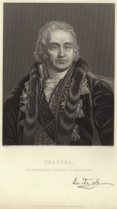 Retrato de Jean-Antoine Chaptal de Jean Jacques Francois Monanteuil