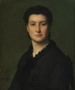 Retrato de una Mujer, c. 1875-1880 de Jean Jacques Henner