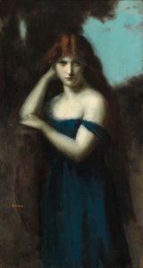 Mujer de Pie, c.1903 de Jean Jacques Henner