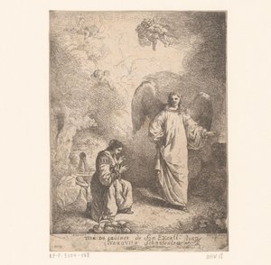 Anunciación de Jean Jacques II Lagrenee