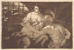 La caridad romana, en un álbum que contiene Recueil de Compositions, 1782-1821