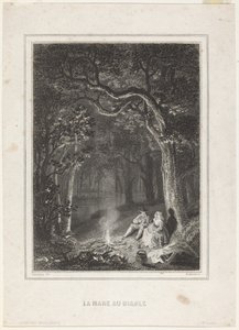 La Mare au diable de Jean Jacques Outhwaite, after Charles François Daubigny