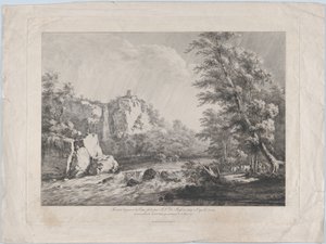 Árbol de abedul arrancado por una tormenta, 1809 de Jean Jacques de Boissieu