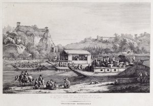 Paseo en barco por el Sena, 1803