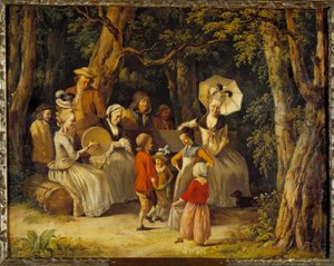Danza de los niños Siglo XVIII de Jean Jacques de Boissieu